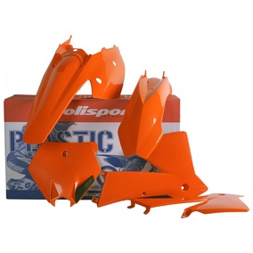 KTM SX 03-04 EXC 04 Standard Plastics Kit - Org 