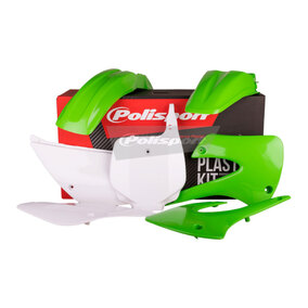 Kawasaki KX85 KX100 01-13 Plastics Kit Green