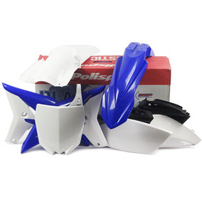 Yamaha YZ250F 10-13 Standard Plastics Kit Blue/White