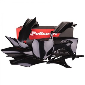 Honda CRF250R 14-17 CRF450R 13-16 Plastics Kit Black