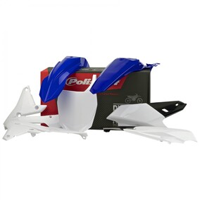 Yamaha YZ250F 14-18 YZ450F 14-17 Plastics Kit Blue/White