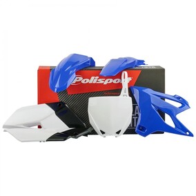 Yamaha YZ85 15-21 Plastics Kit Blue/White