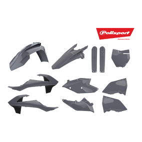 Polisport KTM SX / SXF / XC / XCF 16-18 Nardo Grey Plastics Kit