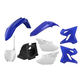 Yamaha YZ125 YZ250 02-21 MX Restyling Kit OEM Blue