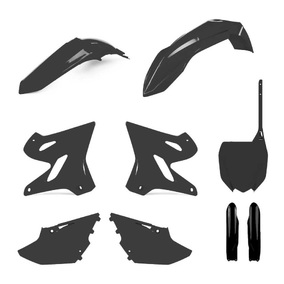 Polisport Yamaha YZ125 - 250 2021 Black Plastics Kit