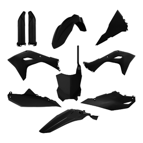 POLISPORT KAWASAKI KX250F 2025 KX450F 24-25 BLACK FULL PLASTIC KIT