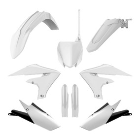 Yamaha YZ250F 19-23 YZ450F 18-22 Full Plastics Kit White