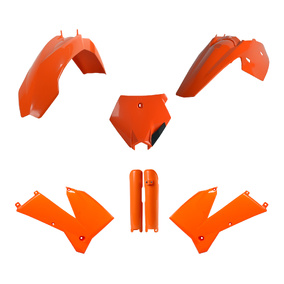 KTM SX 05-06 XC XCF 06-07 EXC 05-07 OEM Plastics Kit - Orange