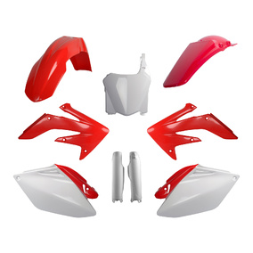 Polisport Honda CRF250R 2008 Red / White OEM 08 Plastics Kit