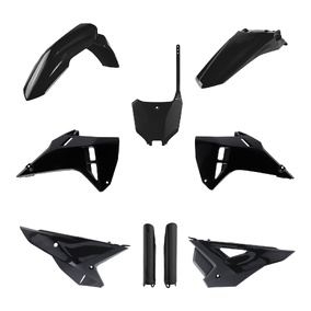 POLISPORT HONDA CRF250R CRF450R 2025 BLACK FULL PLASTICS KIT
