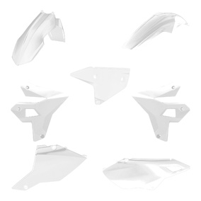 Suzuki DRZ400 2000-2024 Restyling Plastics Kit - White