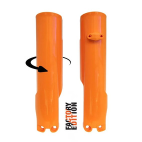 RTech KTM SX/SXF/XCF/XC 23-24 Full Wrap Orange Fork Protectors