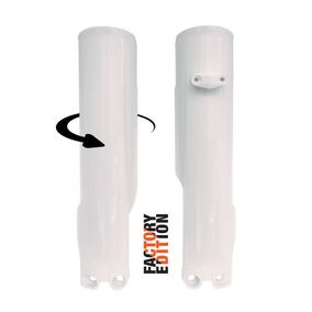 RTech KTM Husqvarna 23-24 Full Wrap White Fork Protectors