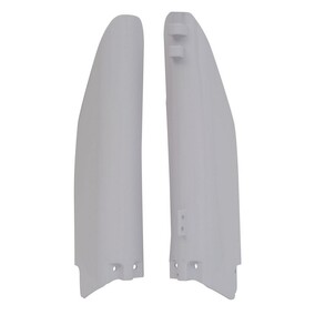 RTech Suzuki RM125-250 99-03 White Fork Protectors