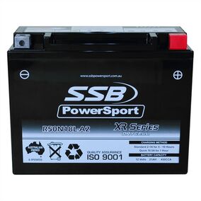 SSB Powersport XR Series High Performance AGM 12V 21AH Motorcycle Battery