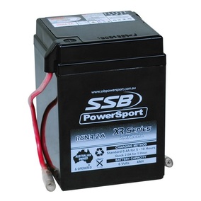 SSB Powersport XR Series High Performance AGM 6V 4AH Motorcycle Battery