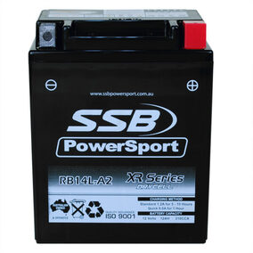 SSB Powersport XR Series High Performance AGM 12V 12AH Battery