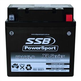 SSB Powersport XR Series High Performance AGM 12V 19AH Battery