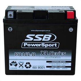 SSB Powersport XR Series High Performance AGM 12V 19AH Battery