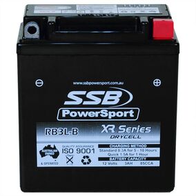 SSB Powersport XR Series High Performance AGM 12V 3AH Battery