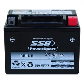 SSB Powersport XR Series High Performance AGM 12V 4AH Battery