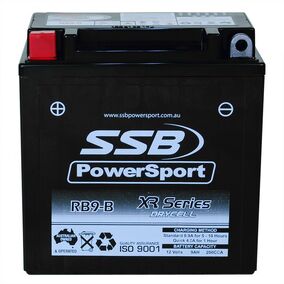 SSB Powersport XR Series High Performance AGM 12V 9AH Battery