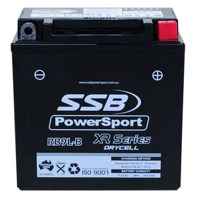 SSB Powersport XR Series High Performance AGM 12V 9AH Battery