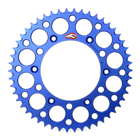 Renthal Yamaha YZ65 18-25 Ultralight Alloy Blue Rear Sprocket 47 Tooth