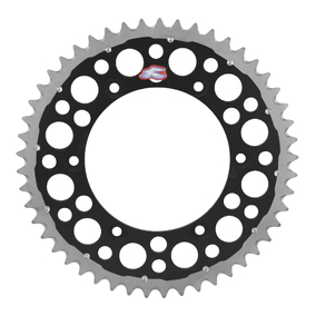 Renthal Suzuki RM / RMZ / RMX / DRZ Twin Ring Black Rear Sprocket