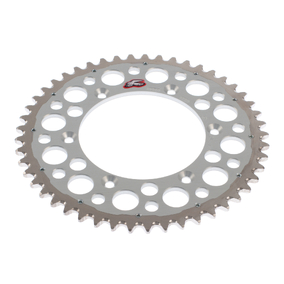Renthal Suzuki RM / RMZ / RMX / DRZ Twin Ring Silver Rear Sprocket