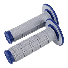 Renthal Dual Compound Half Waffle Blue / Grey Grips