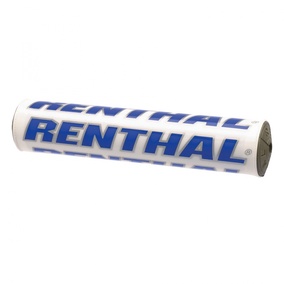 Renthal 7 / 8 10 Inch White / Blue Bar Pad