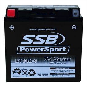 SSB Powersport XR Series High Performance AGM 12V 1.2AH Battery