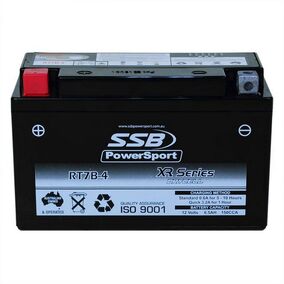 SSB Powersport XR Series High Performance AGM 12V 6AH Battery