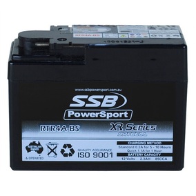 SSB Powersport XR Series High Performance AGM 12V 2.3 AH Battery