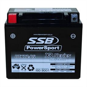 SSB Powersport XR Series High Performance AGM 12V 10AH Battery