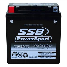 SSB Powersport XR Series High Performance AGM 12V 14AH Battery