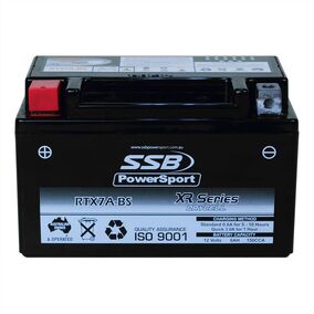 SSB Powersport XR Series High Performance AGM 12V 6AH Motorcycle Battery