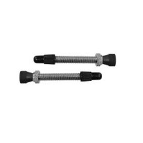 Tubeless Valve Set Ryder Pair Silver