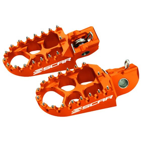 Scar Racing KTM / Husqvarna / Husaberg / Beta Orange EVO Footpegs