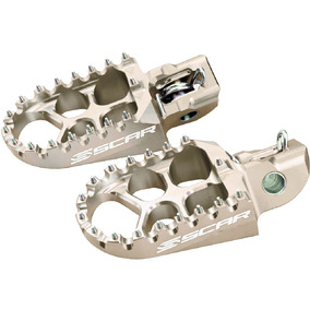 Scar Racing KTM/Husqvarna 16-23 GasGas 22-23 Silver/Titanium EVO Footpegs