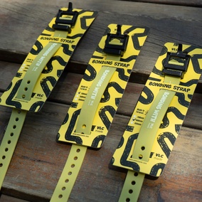 Bonding Strap 19x500mm, Oliver Mist, TPU/Nylon