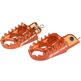 Scar Racing KTM 85SX 03-17 Orange EVO Footpegs