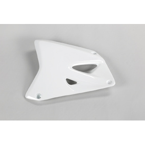 UFO Suzuki RM85 02-23 White Radiator Shrouds 