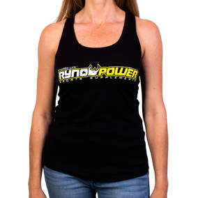 Ryno Power Women's Black Tank Top- Small