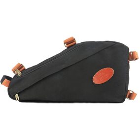 Canvas bike frame bag Tourbon black