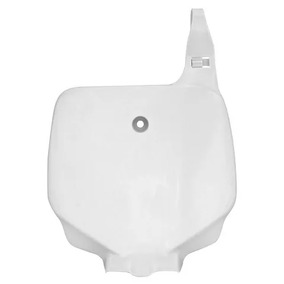 RTech Kawasaki KX80 98-00 KX85 01-13 KX100 04-13 White Number Plate