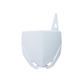 RTech Yamaha YZ65 18-24 YZ85 15-24 White Front Number Plate