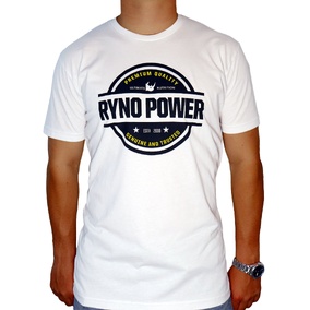 Ryno Power The Jurassic Tee White Small