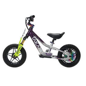 TAKANI 310W Electric Balance Bike 12'' RS Plum / Silver